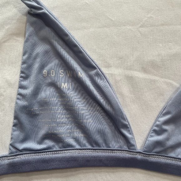 9.0 Swim Metallic Tulum Bikini Top - Picture 2 of 4